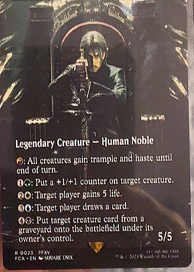 2023 Final Fantasy #0023 Noctis Lucis Caelum — front