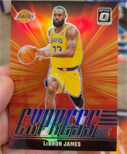 2024-25 Panini Donruss Optic #2 LeBron James Express Lane — front