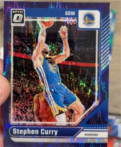 2024-25 Panini Donruss Optic #155 Stephen Curry — front