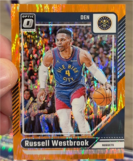 2024-25 Panini Donruss Optic #15 Russell Westbrook — front