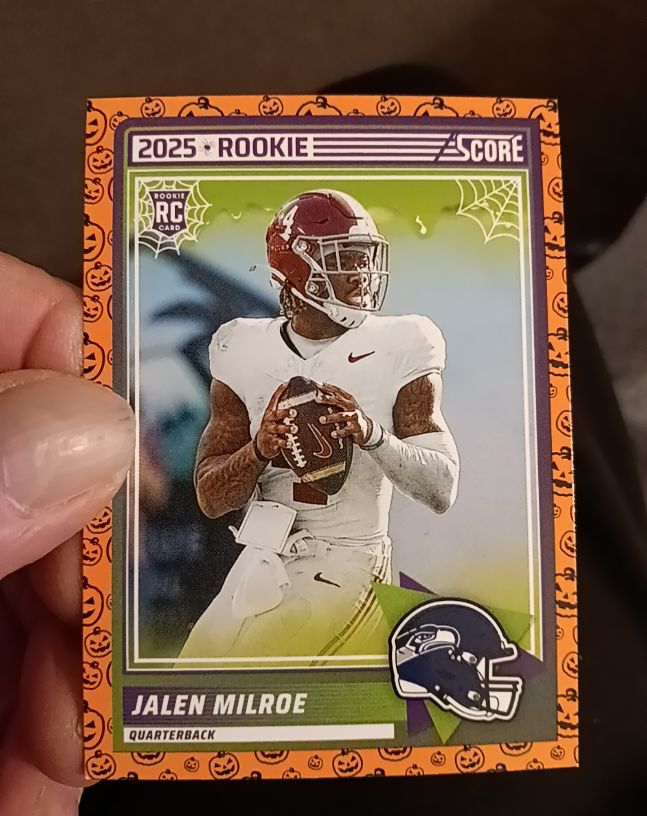 2025 Panini Score A Treat #29 Jalen Milroe Rookie Card — front