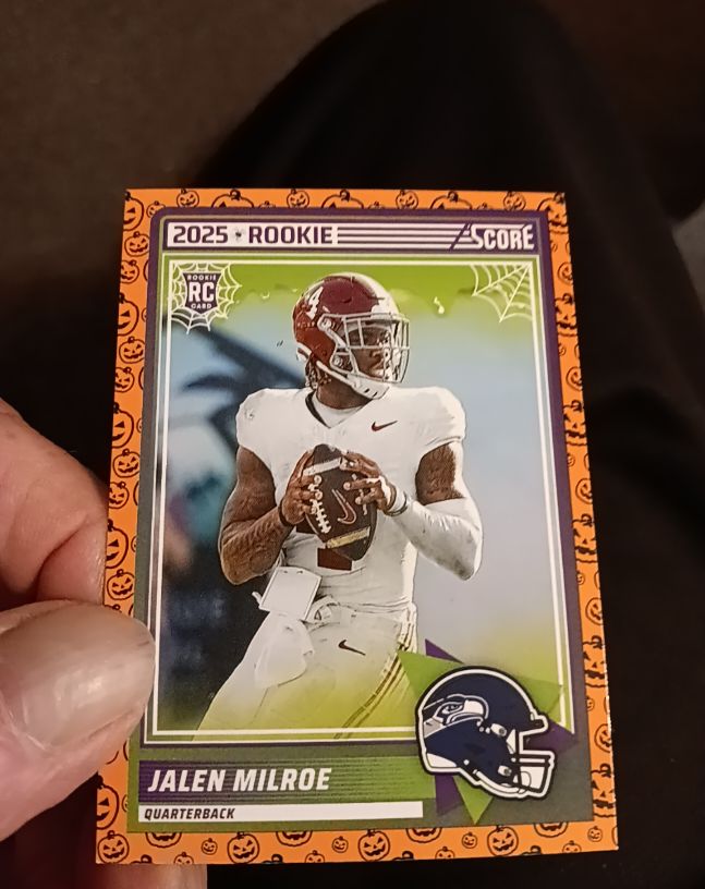 2025 Panini Score A Treat #29 Jalen Milroe Rookie Card — front