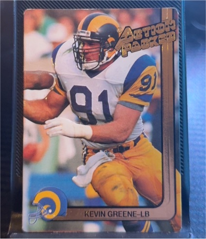 1991 Action Packed #136 Kevin Greene — front