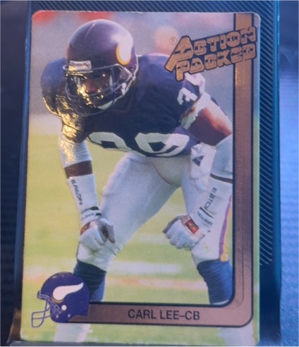 1991 Action Packed #31 Carl Lee CB — front
