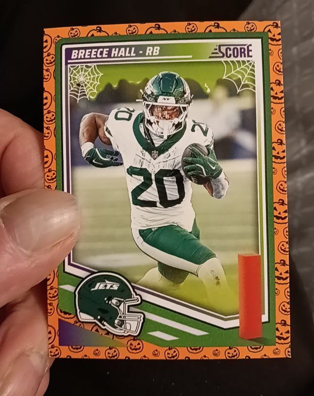 2025 Panini Score-A-Treat #282 Breece Hall — front