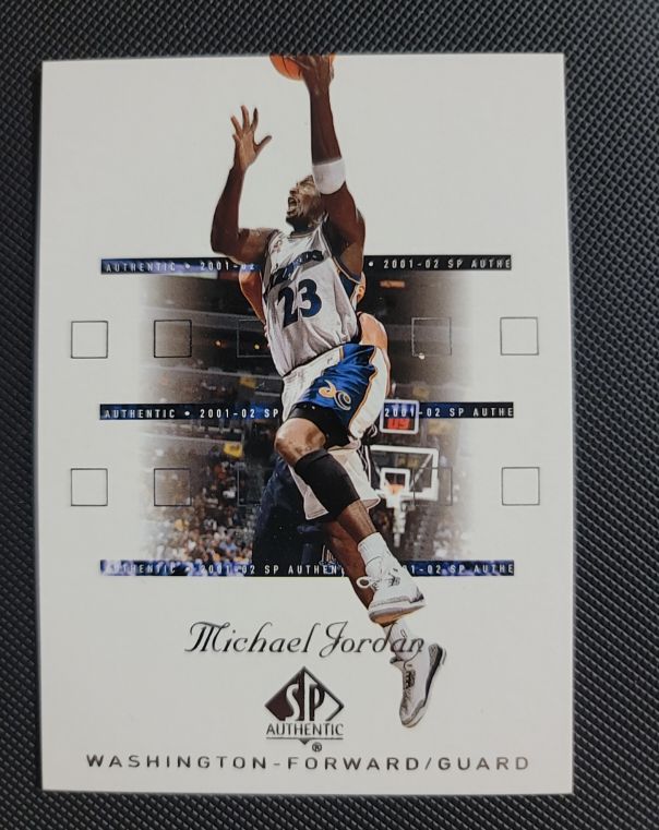 2001-02 Upper Deck SP Authentic #SPA-1 Michael Jordan Sample — front