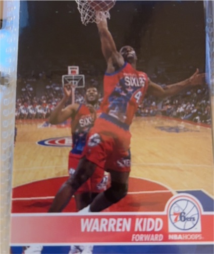 1994-95 Hoops #160 Warren Kidd — front