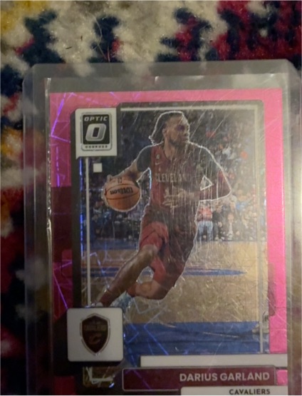 2022 Donruss Optic #94 Darius Garland Copper Glitter — front