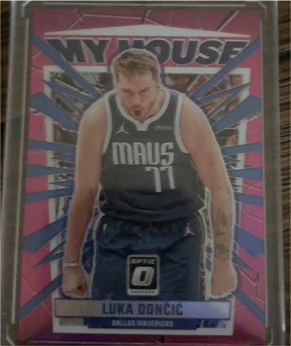 2023-24 Donruss Optic #1 Luka Doncic My House — front