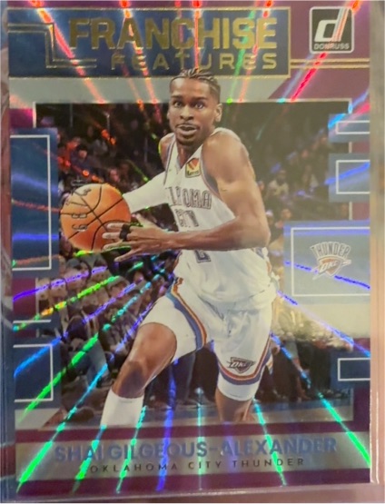2022-23 Donruss Franchise Features #18 Shai Gilgeous-Alexander — front