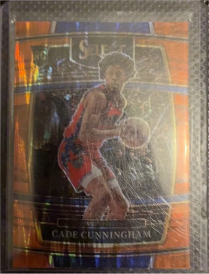 2021-22 Panini Select #11 Cade Cunningham — front