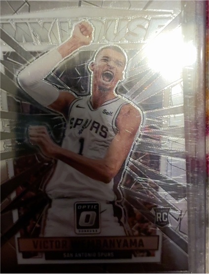 2023-24 Donruss Optic #6 Victor Wembanyama My House — front