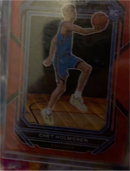2022-23 Panini Prizm #266 Chet Holmgren Rookie — front
