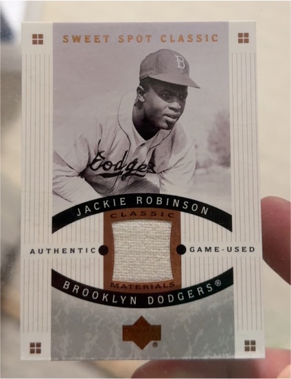 2005 Upper Deck Sweet Spot Classic #CM-JR Jackie Robinson — front