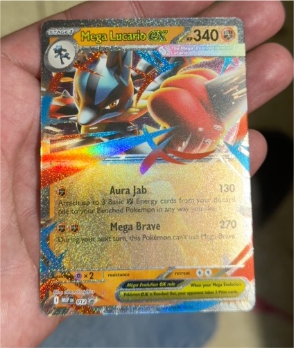 2015 Pokemon XY Evolutions #012 Mega Lucario GX — front
