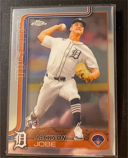 2025 Topps Chrome #249 Jackson Jobe — front
