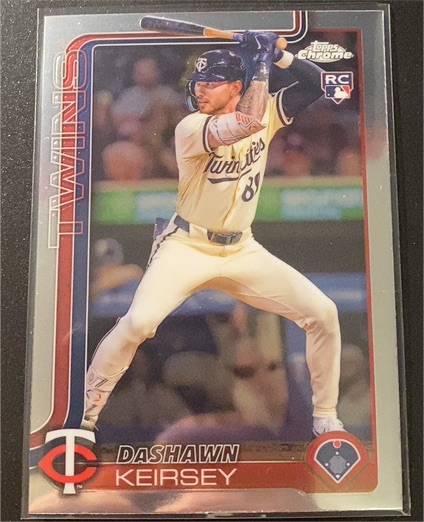2025 Topps Chrome #19 DaShawn Keirsey — front