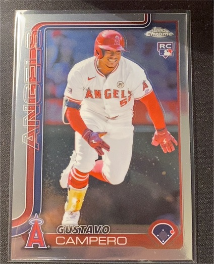 2025 Topps Chrome #63 Gustavo Campero — front