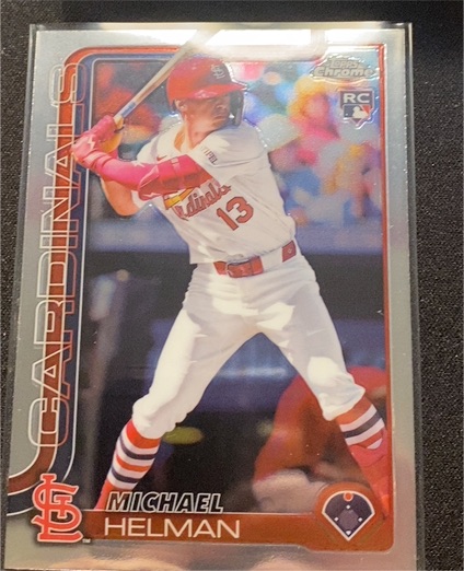 2025 Topps Chrome #104 Michael Helman — front