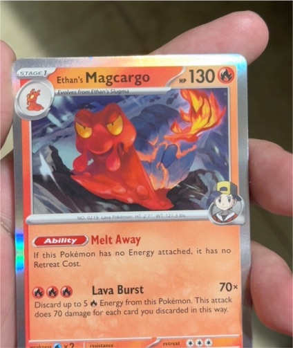 2025 Pokémon SV10: Destined Rivals #036 Ethan's Magcargo — front