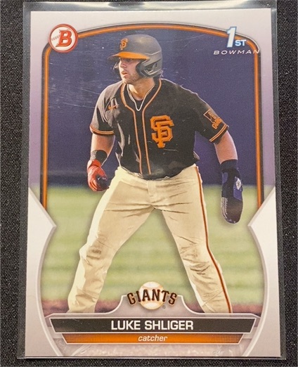 2023 Bowman Draft #BD-47 Luke Shliger — front