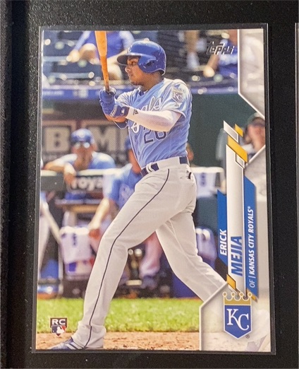 2020 Topps Update #U-58 Erick Mejia — front