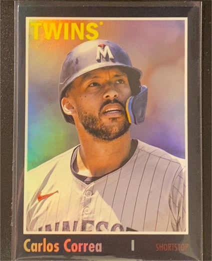 2024 Topps Archives #193 Carlos Correa — front