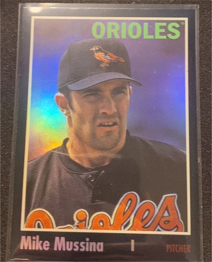 2024 Topps Archives #108 Mike Mussina Baltimore Orioles — front
