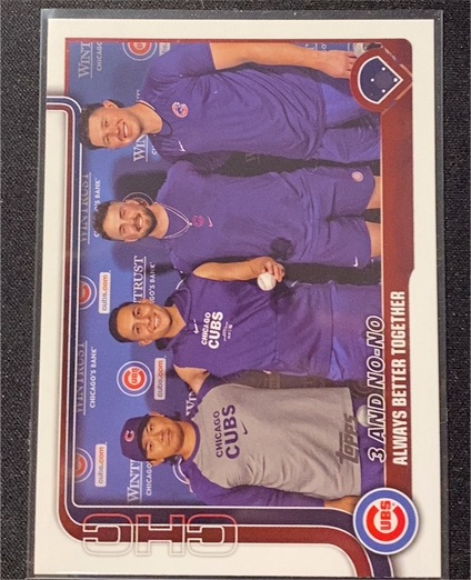 2025 Topps Series 2 #517 3 and No-No: Always Better Together — front