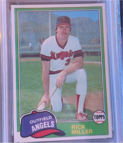 1981 Topps #239 Rick Miller — front