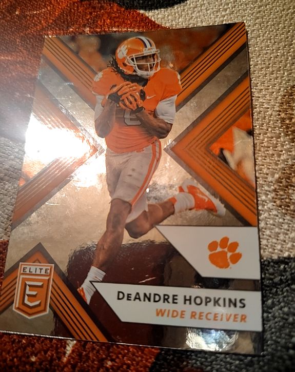 2018 Panini Elite Draft Picks #28 DeAndre Hopkins — front