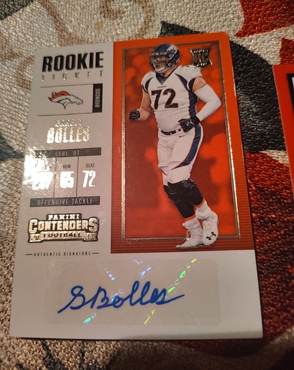 2017 Panini Contenders #213 Ben Boulware Rookie Ticket — front