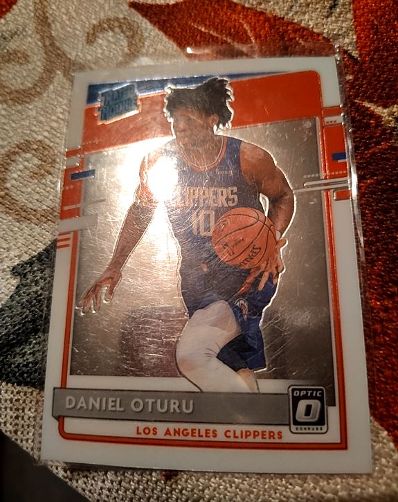 2020-21 Donruss Optic #183 Daniel Oturu — front