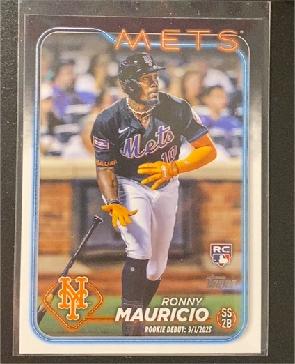 2024 Topps Chrome Update #USC41 Ronny Mauricio — front
