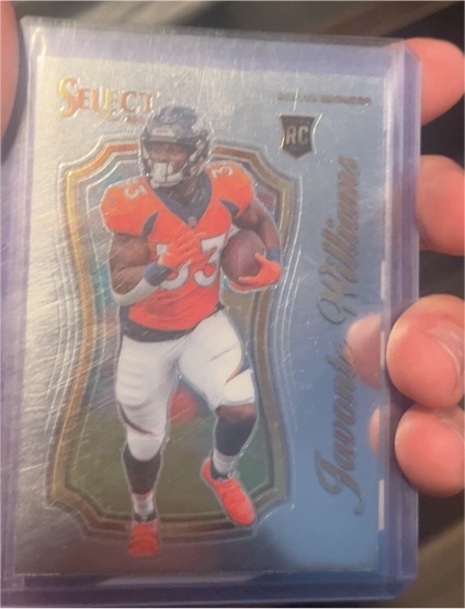2021 Panini Select Certified Rookies #SCR-24 Javonte Williams — front