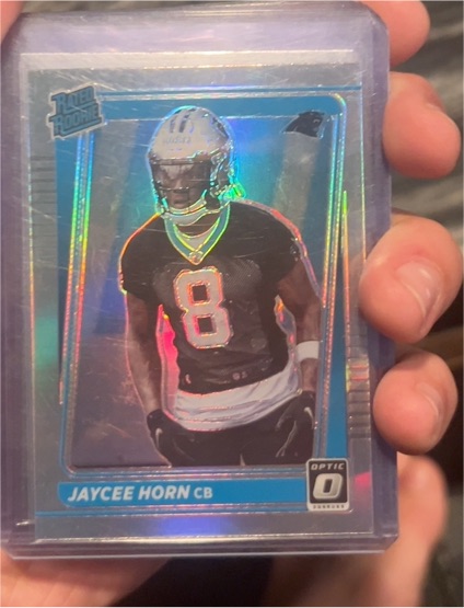 2021 Donruss Optic #329 Jaycee Horn — front