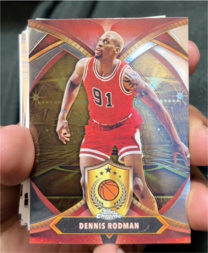 2024-25 Topps Chrome #BOD-18 Dennis Rodman — front