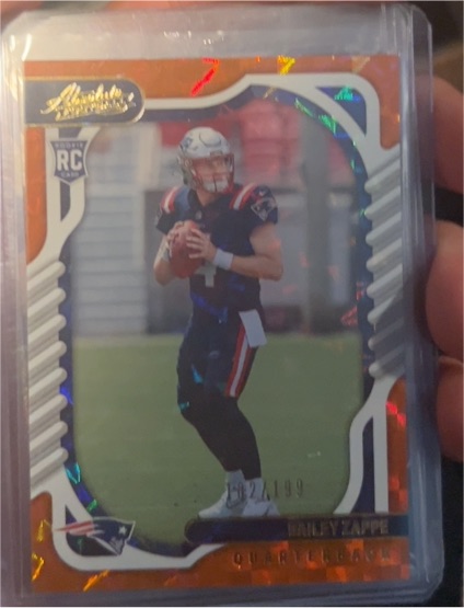 2022 Panini Absolute #129 Bailey Zappe — front