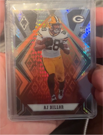 2020 Panini Phoenix #125 AJ Dillon — front