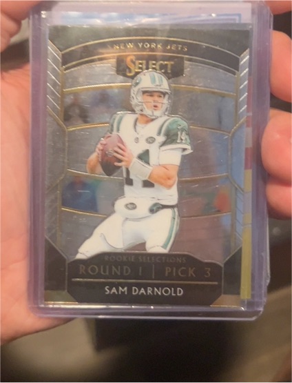 2018 Panini Select Rookie Selections #RS-3 Sam Darnold — front