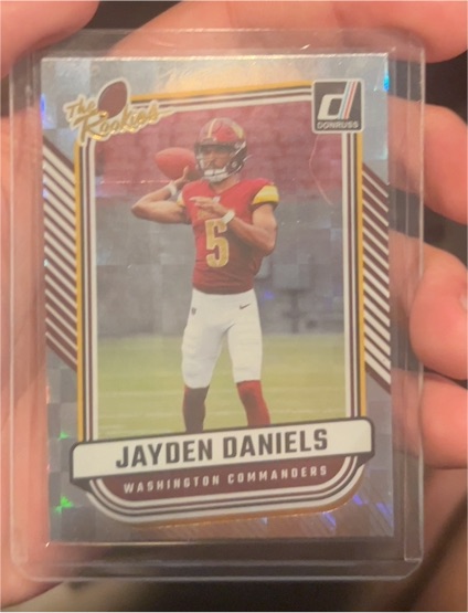 2024 Panini Donruss The Rookies #TR-37 Jayden Daniels — front
