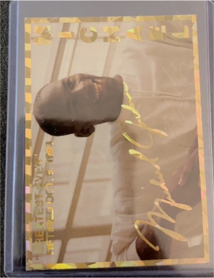 1993 Sports Edition Michael Jordan Greatest Ever Gold Foil #1 — front