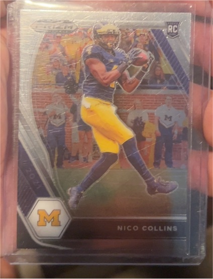 2021 Panini Prizm Draft Picks #114 Nico Collins — front
