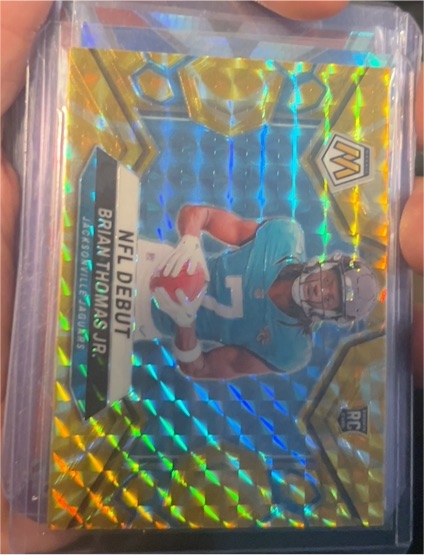 2024 Panini Mosaic NFL Debut #282 Brian Thomas Jr. — front