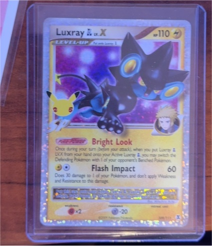 2021 Pokemon Celebrations Classic Collection #109 Luxray GL LV.X — front