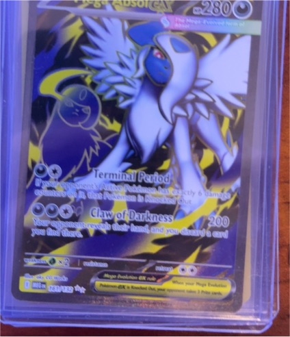 Pokemon Mega Evolution Mega Absol ex 161/132 — front