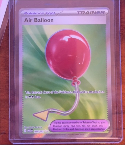 2025 Pokémon Mega Evolution #166 Air Balloon — front