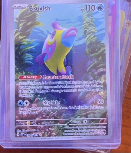2023 Pokémon SV08 Surging Sparks #200 Bruxish — front