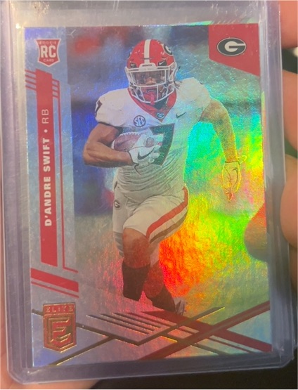 2020 Panini Chronicles Draft Picks Elite #8 D'Andre Swift — front