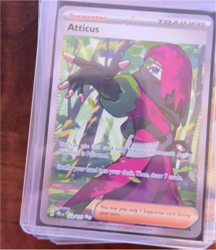 2025 Pokémon SV Prismatic Evolutions #133/131 Atticus — front